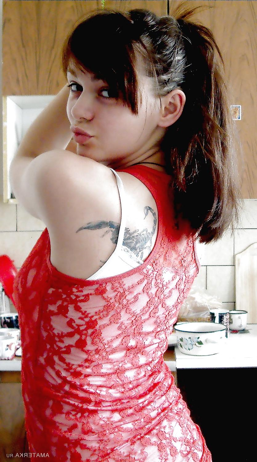 18P Young Russian brunette