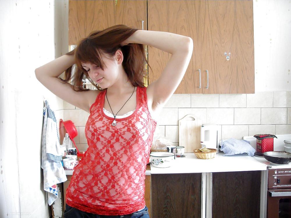 18P Young Russian brunette