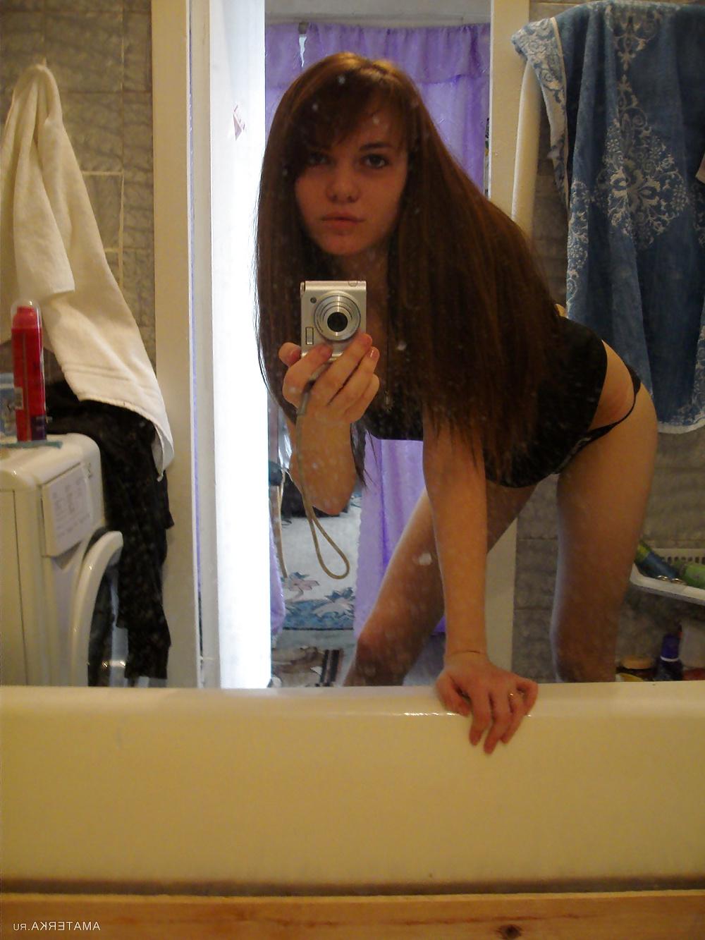 18P Young Russian brunette