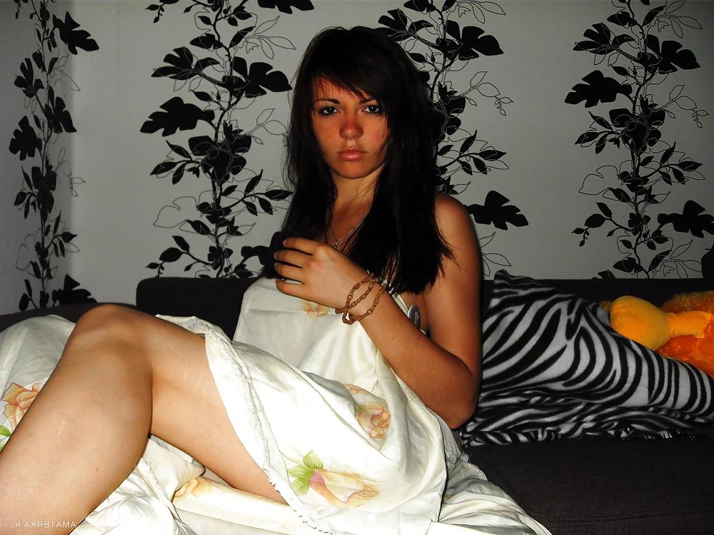 18P Young Russian brunette