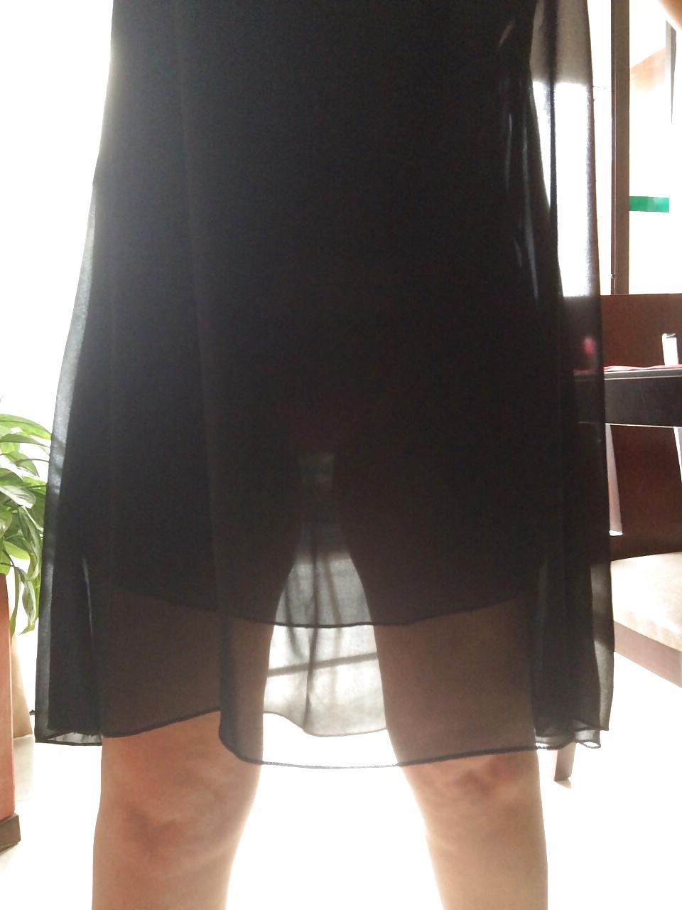 17P My wife in black dress