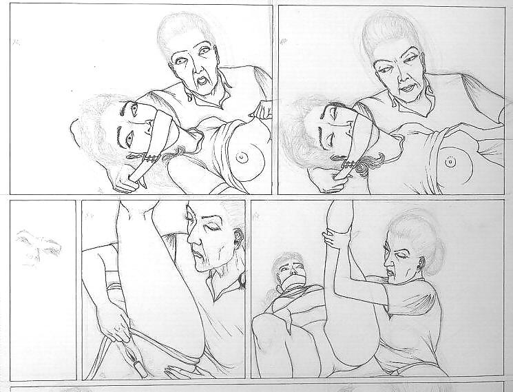 19P Lesbian BDSM comic no 2
