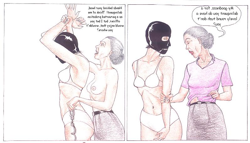 19P Lesbian BDSM comic no 2