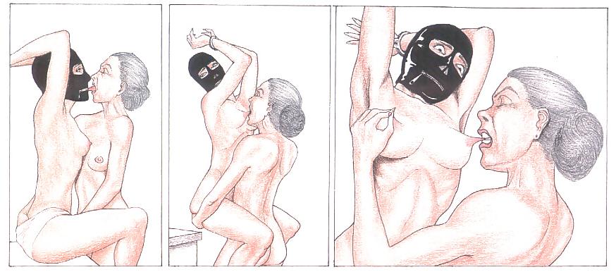 19P Lesbian BDSM comic no 2