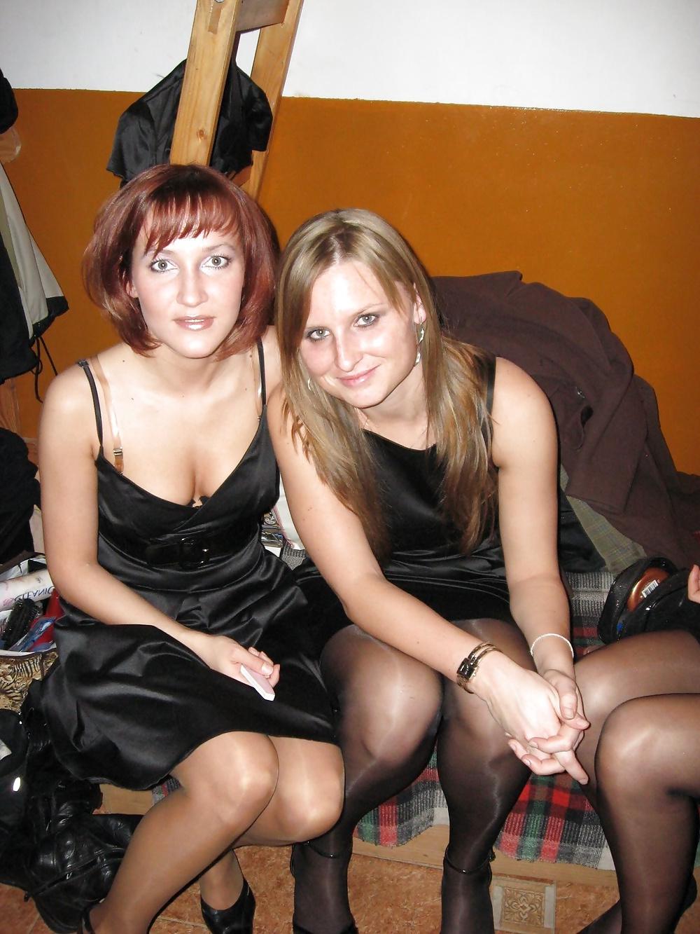 25P Horny girls in nylons CXXVI