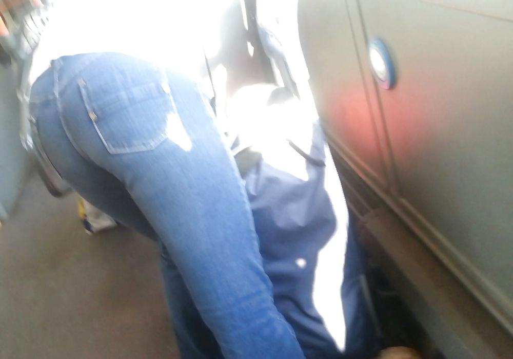 25P Spy sexy women old + young ass in bus and tram romanian