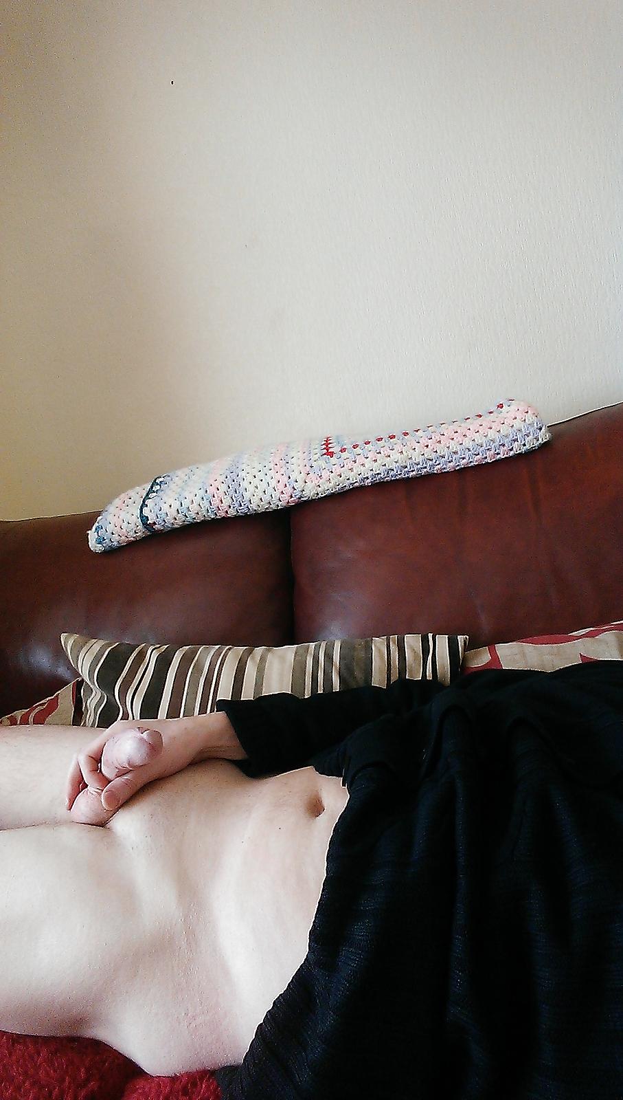 12P Hubby wanking for me