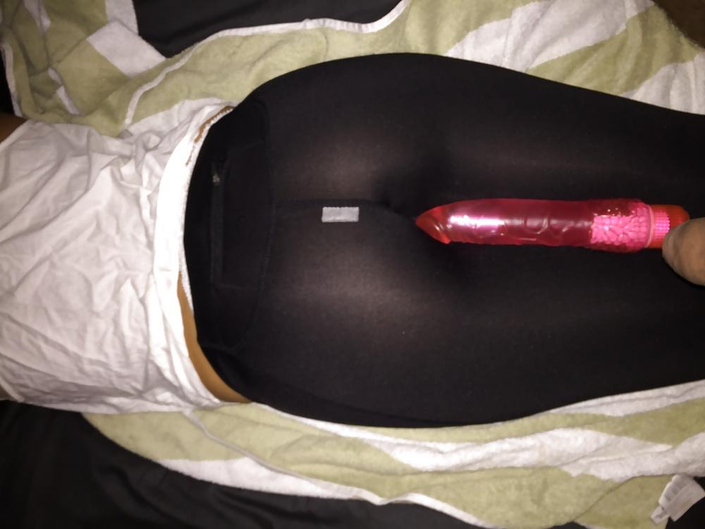 6P Me using dildo for first time