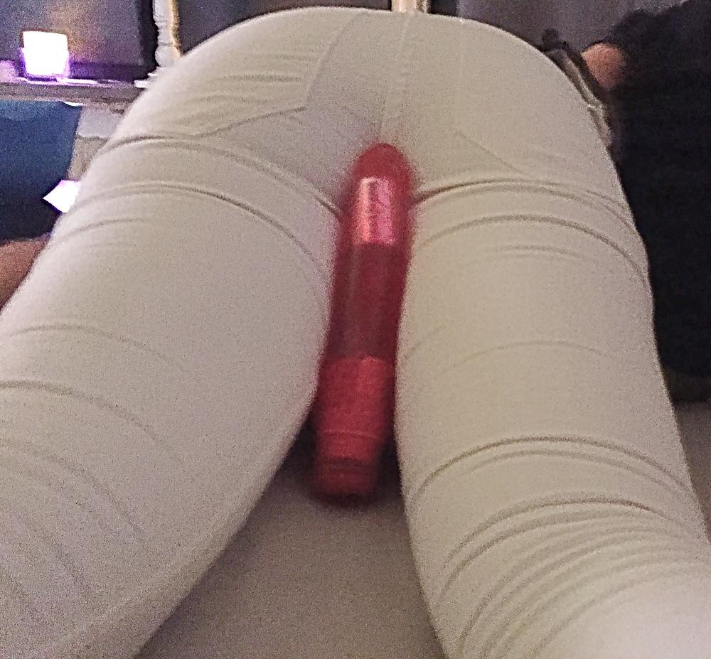 6P Me using dildo for first time