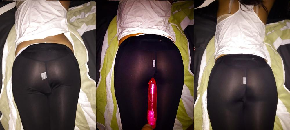 6P Me using dildo for first time