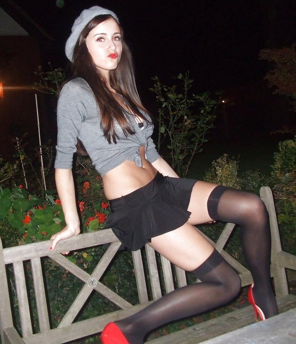 25P Horny girls in nylons CXXXII