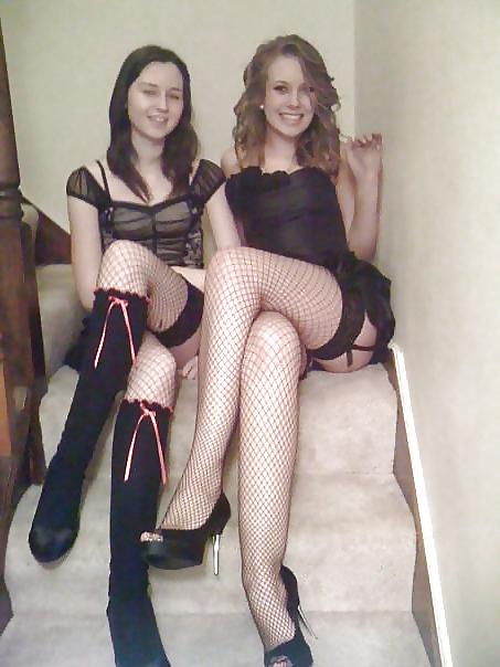 25P Horny girls in nylons CXXXII