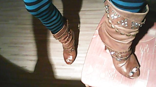 18P Geile fick heels