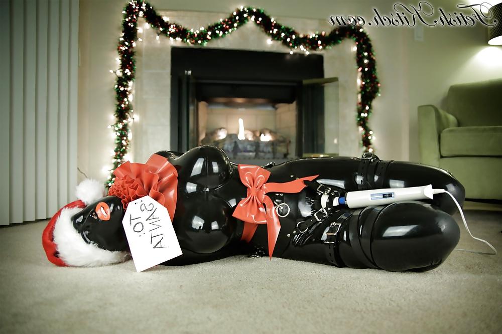 5P To: Santa......Lovely Latex Present xxx