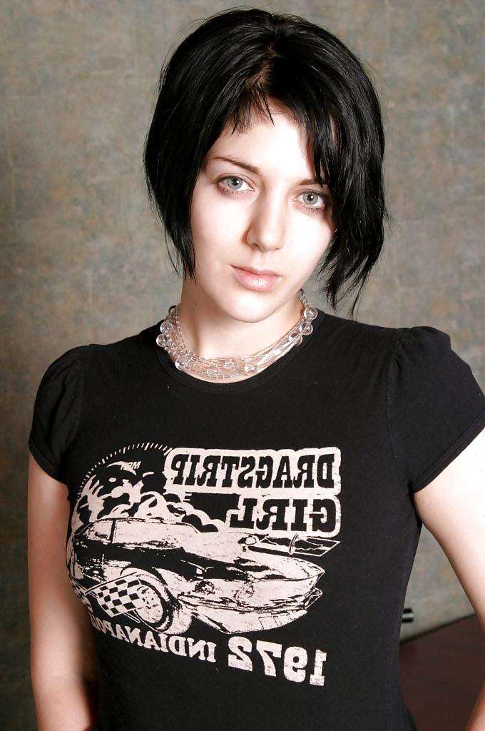 15P Becca black tshirt