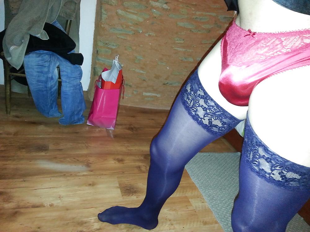 25P Ma nouvelle lingerie satin...