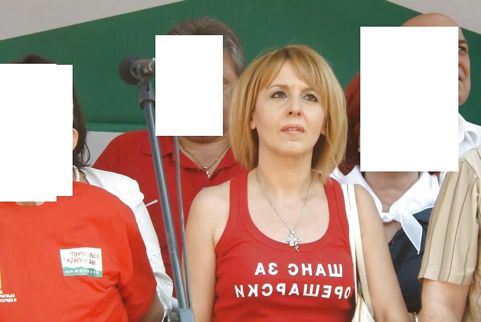 25P Maya Manolova Sexy Bulgarian Politic Woman