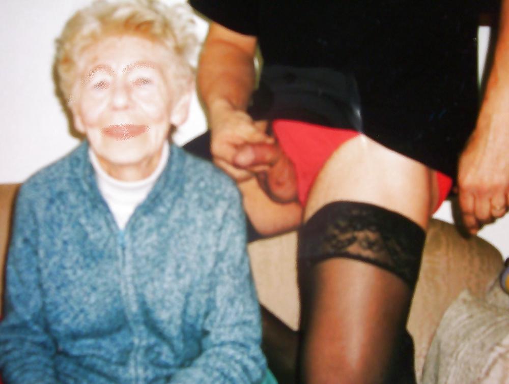5P Oma Nylon, geile Nylonerlebnisse 