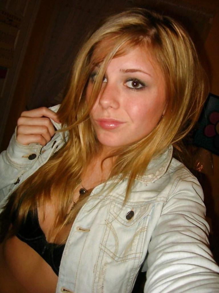 13P Cute blonde Teen girl