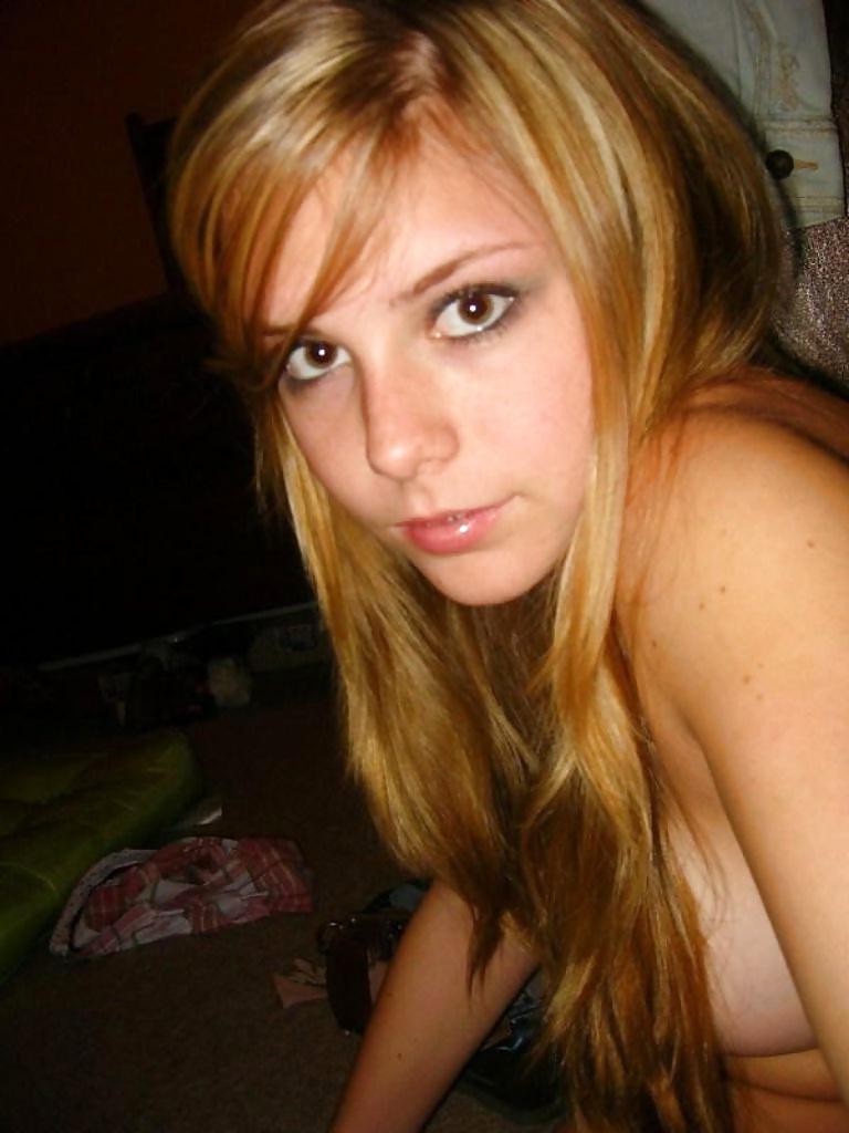13P Cute blonde Teen girl