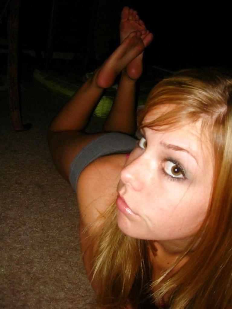 13P Cute blonde Teen girl