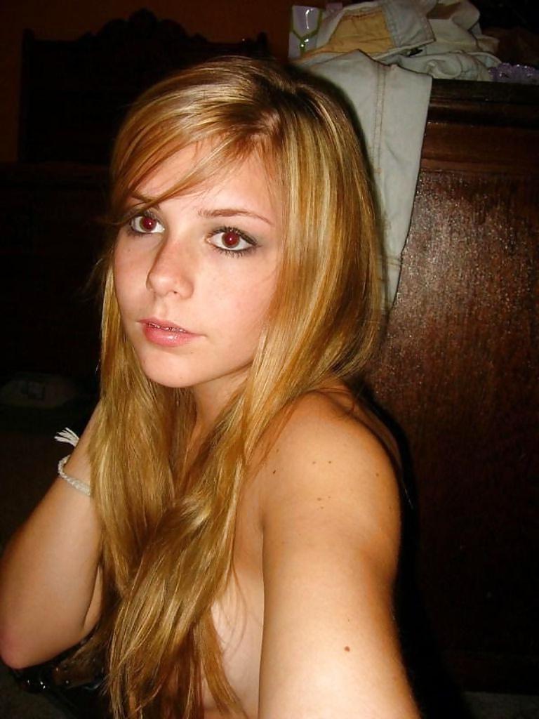 13P Cute blonde Teen girl
