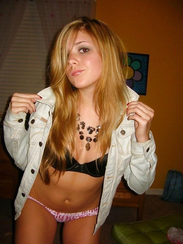 13P Cute blonde Teen girl