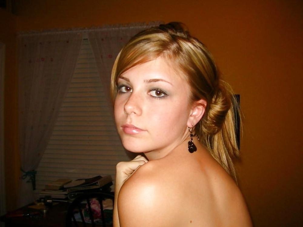 13P Cute blonde Teen girl
