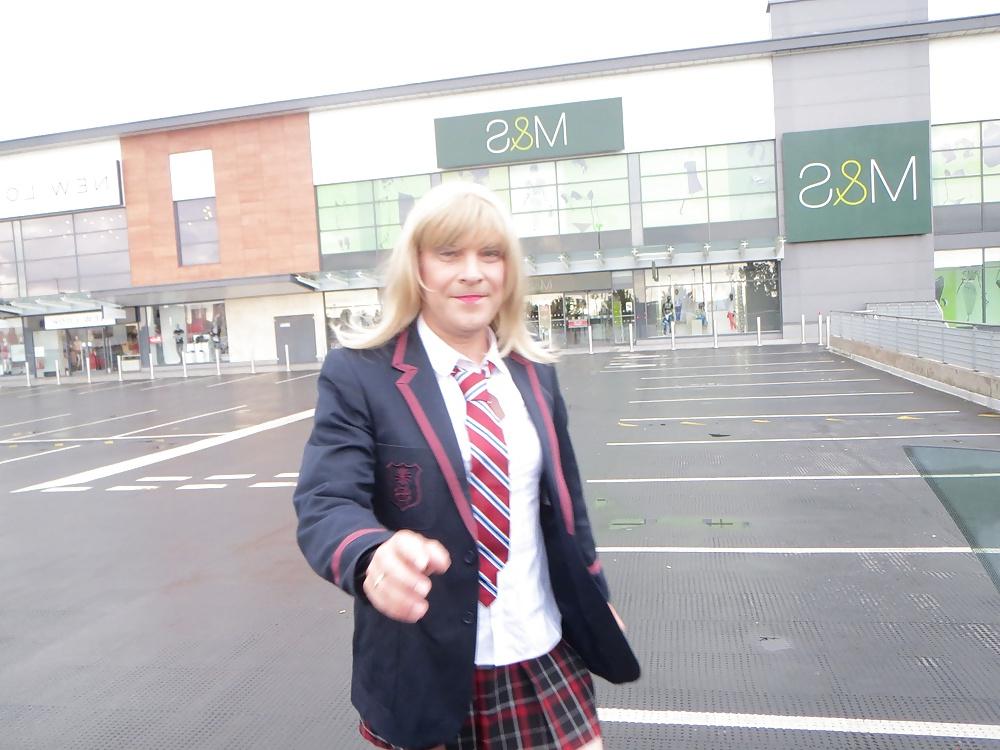 14P School girl julie