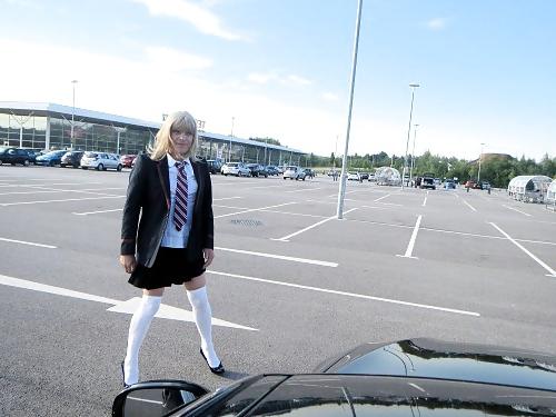 14P School girl julie