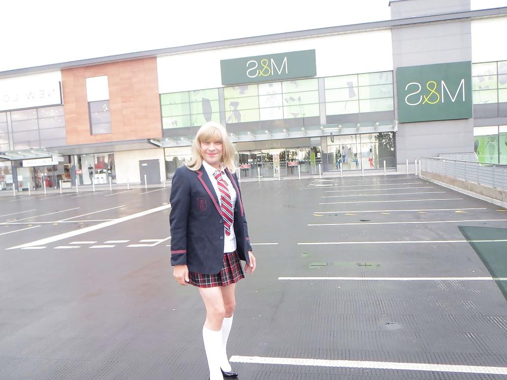 14P School girl julie
