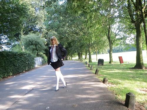 14P School girl julie