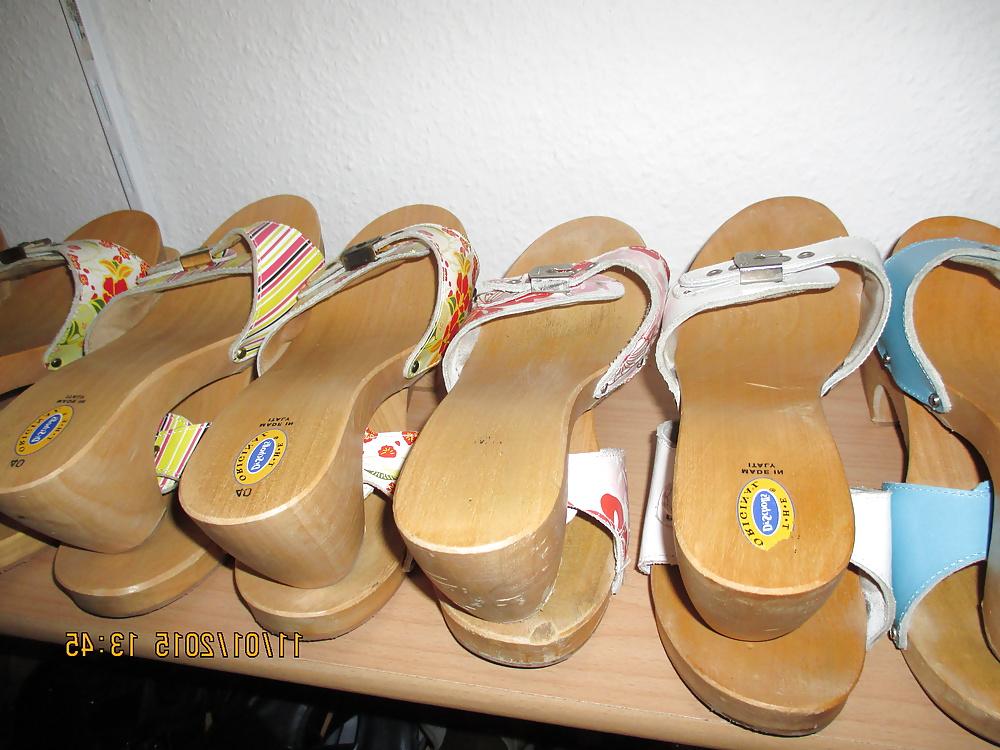 11P Meine holzpantoletten