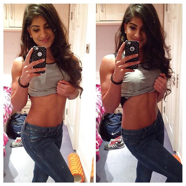 25P Indian gym girl