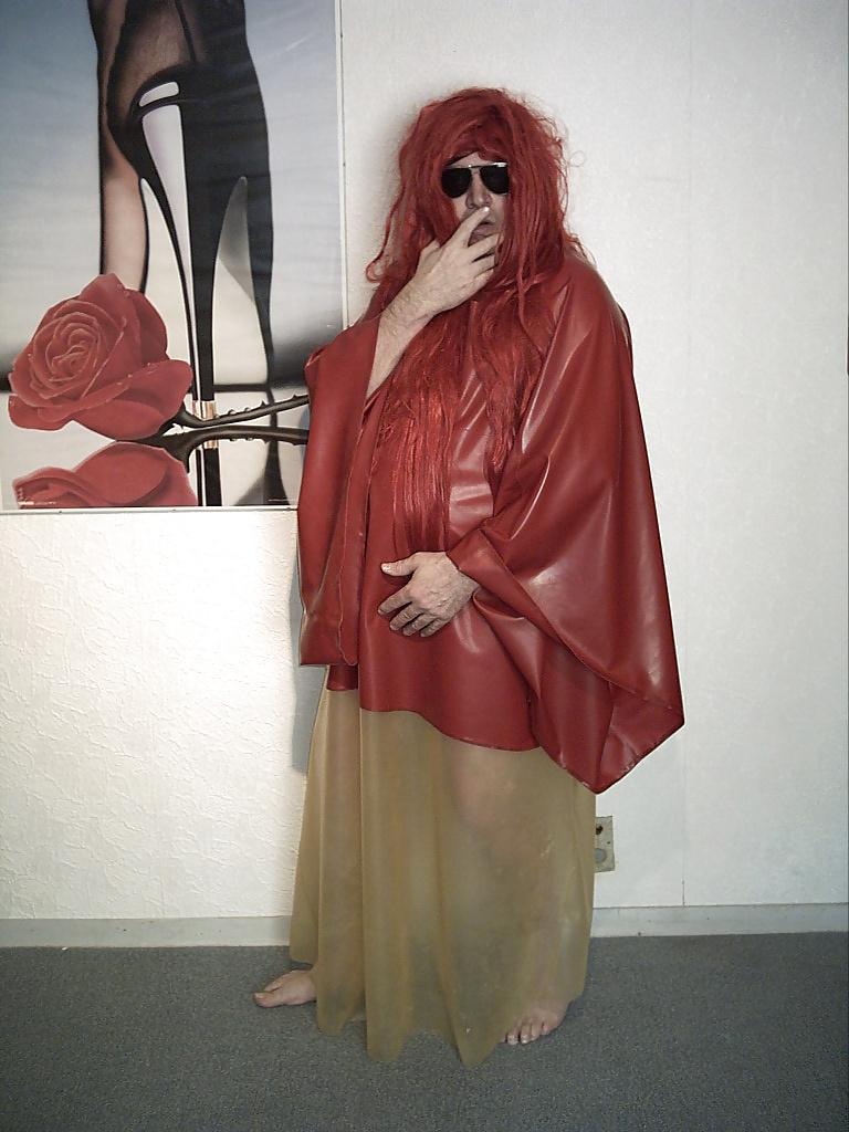 4P Ich in mein Transparenten Latex Fummel 