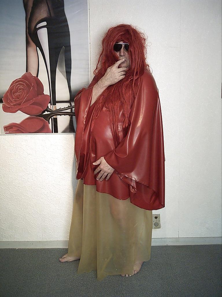 4P Ich in mein Transparenten Latex Fummel 