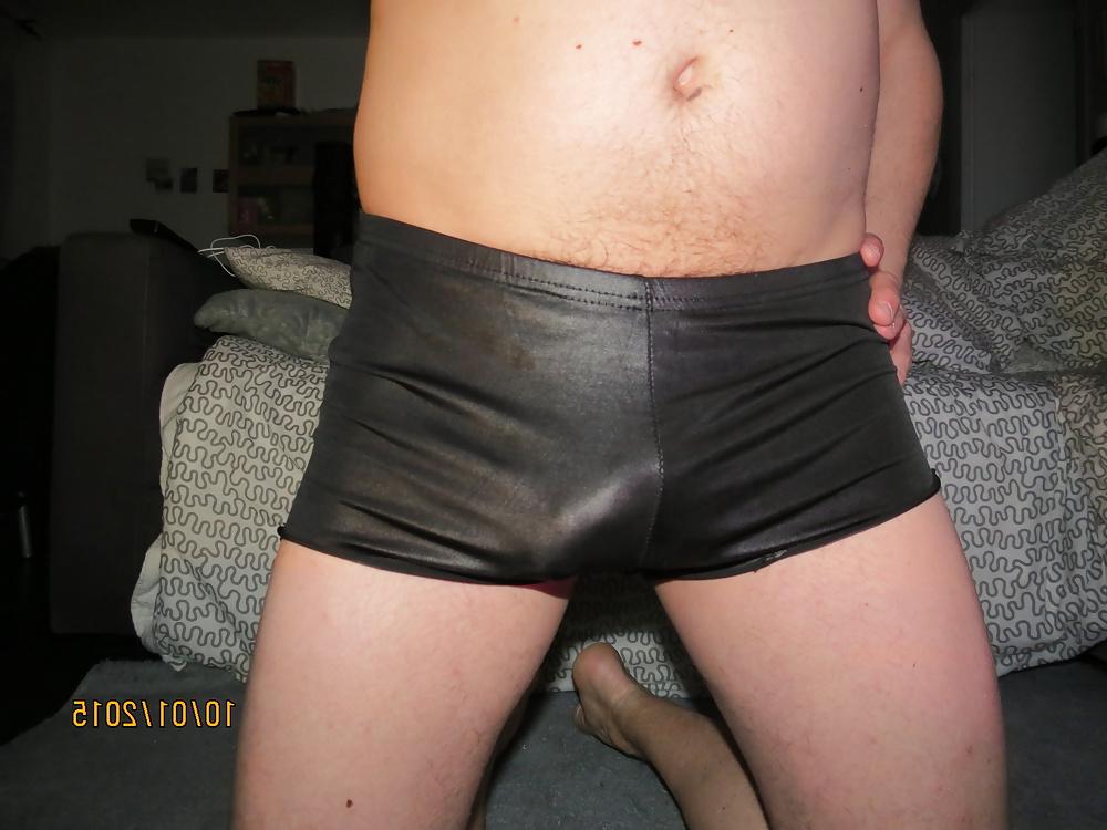23P Black short and latex short