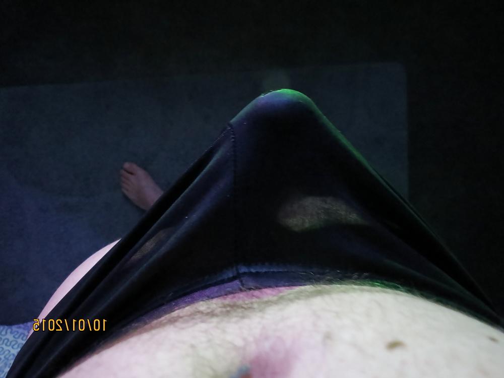 23P Black short and latex short