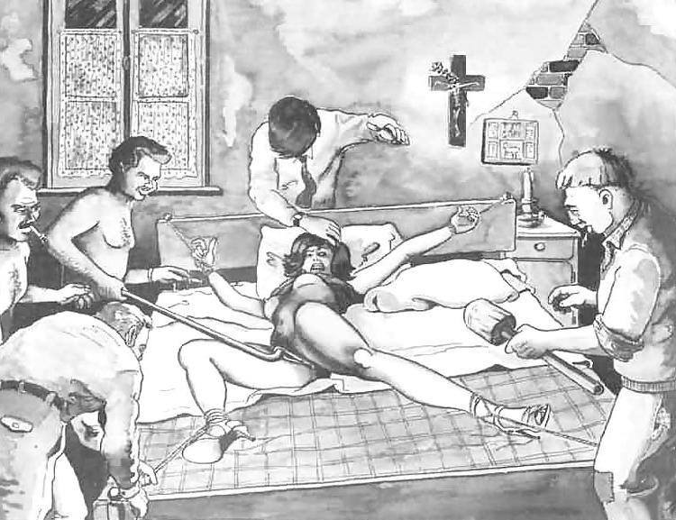 16P Nasty BDSM Toons