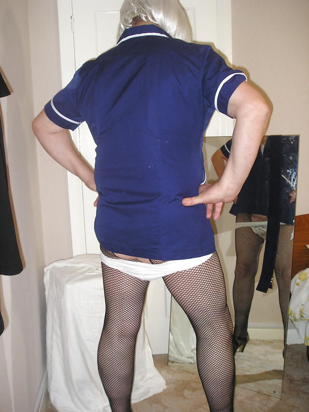 23P Nurse Dee Sent Home Dress To Short