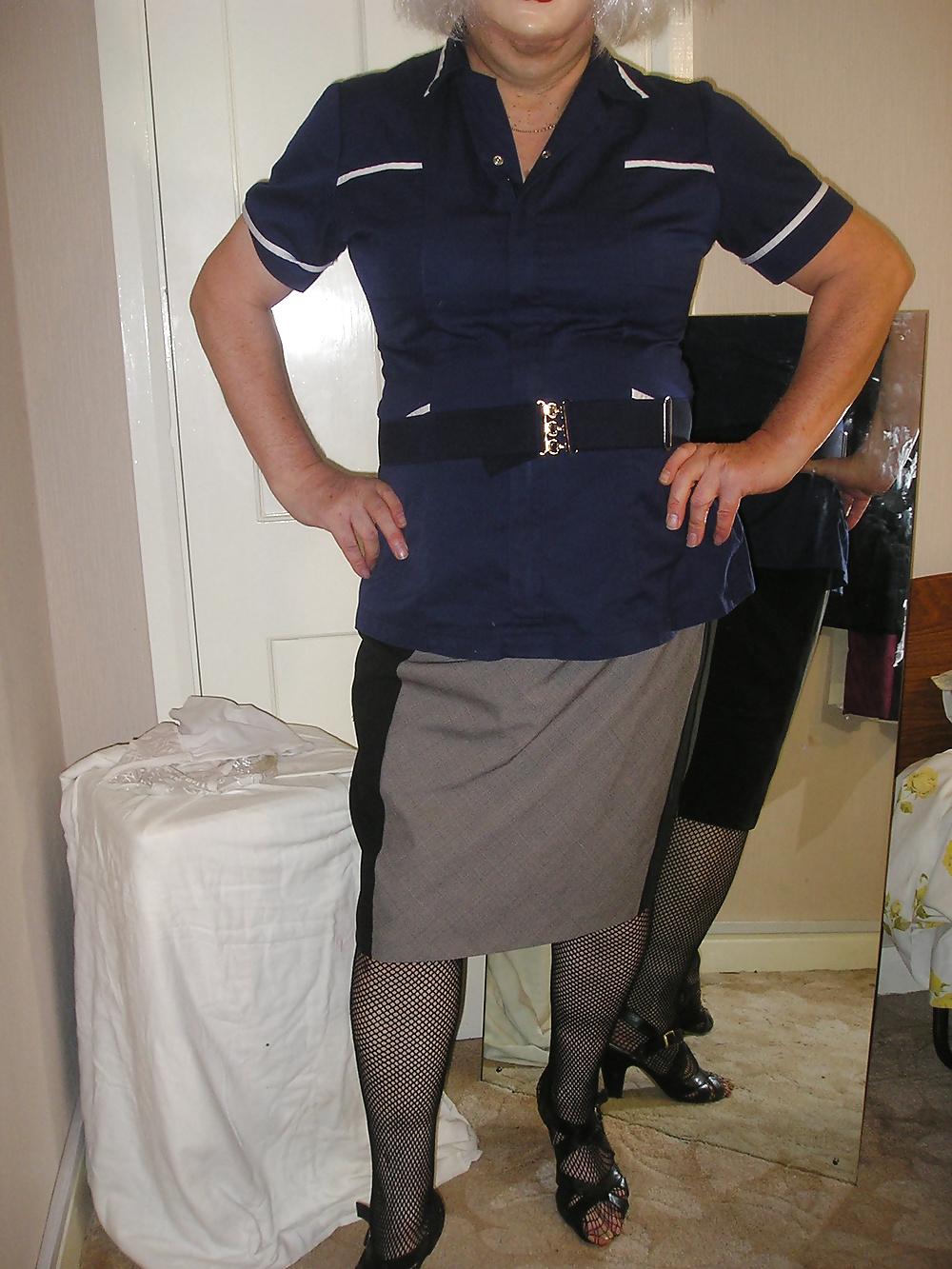 23P Nurse Dee Sent Home Dress To Short