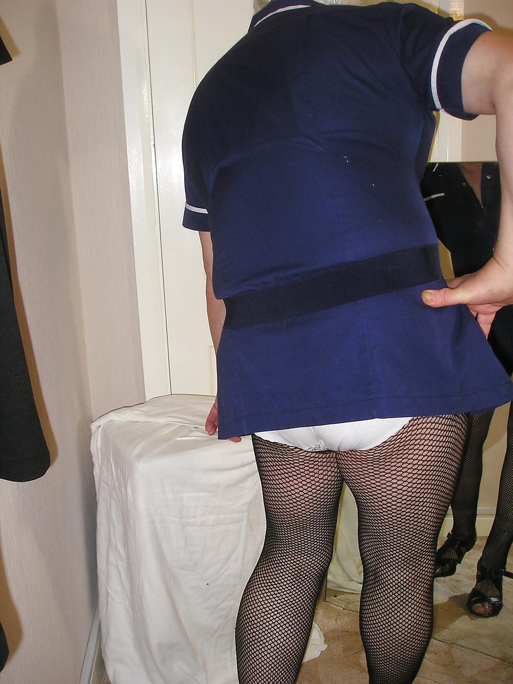 23P Nurse Dee Sent Home Dress To Short
