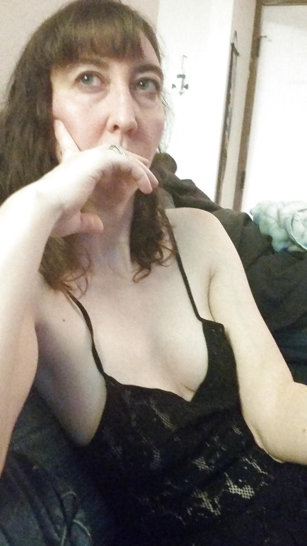 25P My wife's first wet t shirt pics and after.