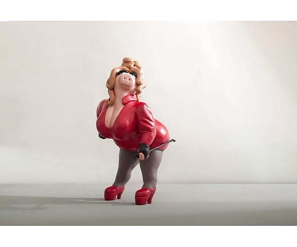 25P BDSM - Miss Piggy Kermit and Kermit
