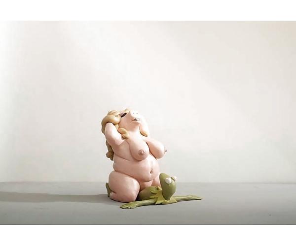25P BDSM - Miss Piggy Kermit and Kermit