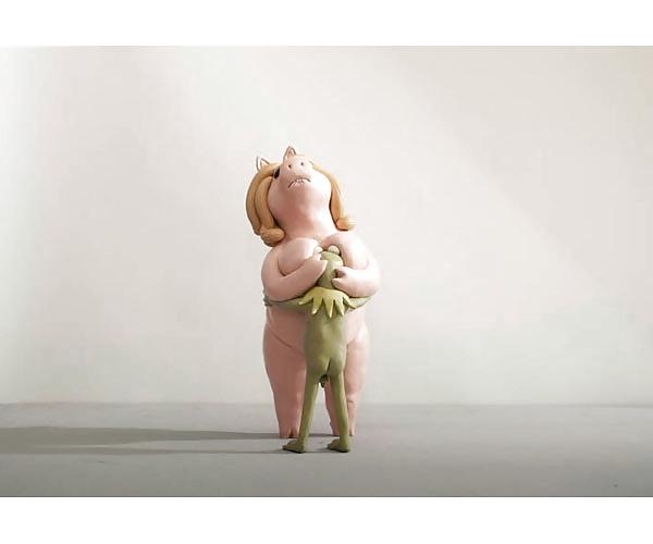 25P BDSM - Miss Piggy Kermit and Kermit