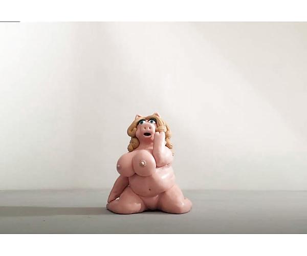 25P BDSM - Miss Piggy Kermit and Kermit