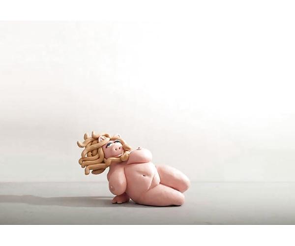 25P BDSM - Miss Piggy Kermit and Kermit