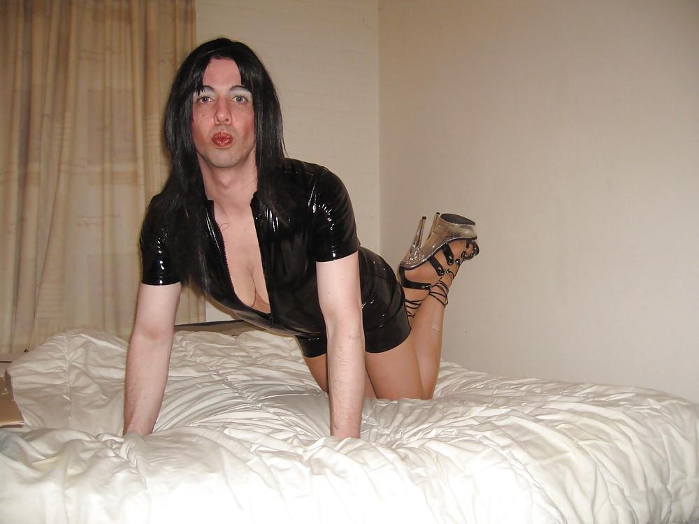 7P My latex hotpants body 