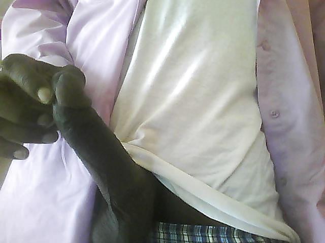 18P My black big cock